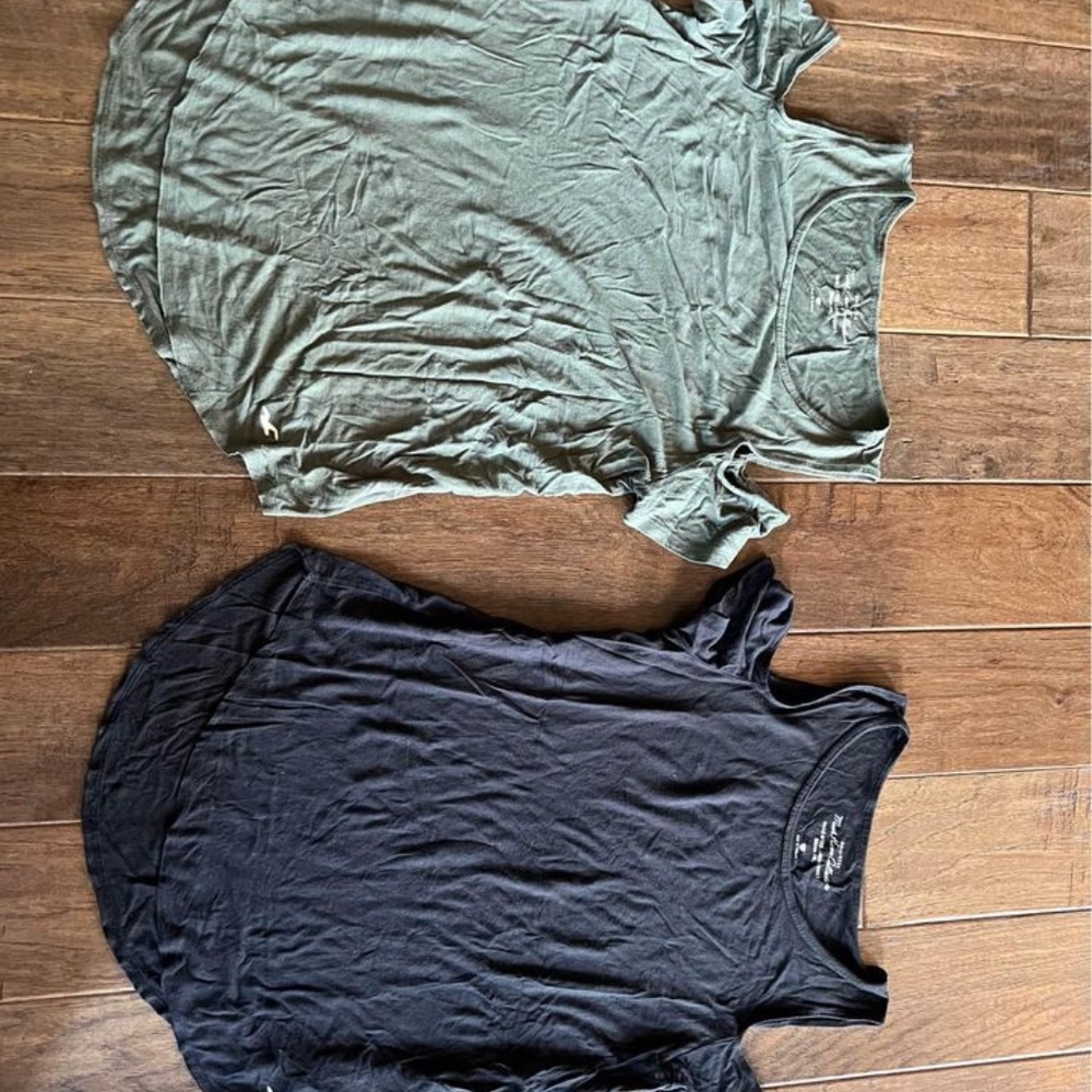 Womens Hollister Shoulder Cut Out Tank Tops